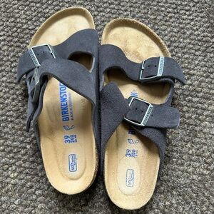 Birkenstock Arizona Iron Suede 39R